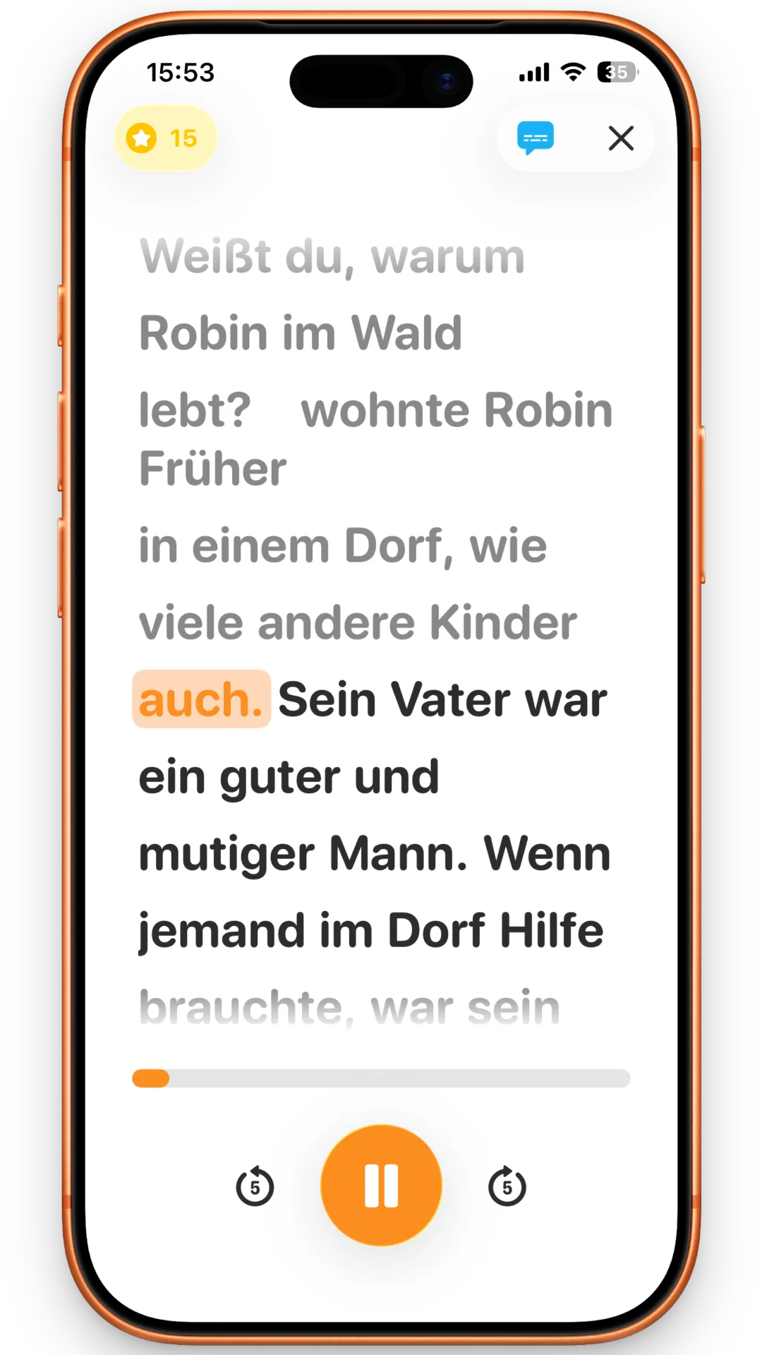 Schritt für Schritt